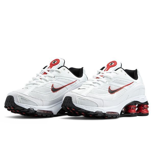Кросівки чоловічі Nike Shox x Supreme Ride 2 White Red Black DN1615-001WRB фото