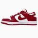 Кросівки Nike Dunk Low Red White DD1391-602 фото 6