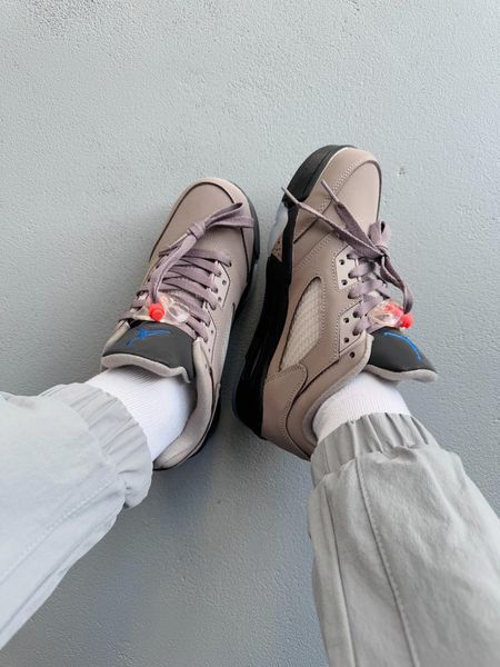 Кросівки Nike Air Jordan 5 Retro Low PSG Beige DX6325-204 фото