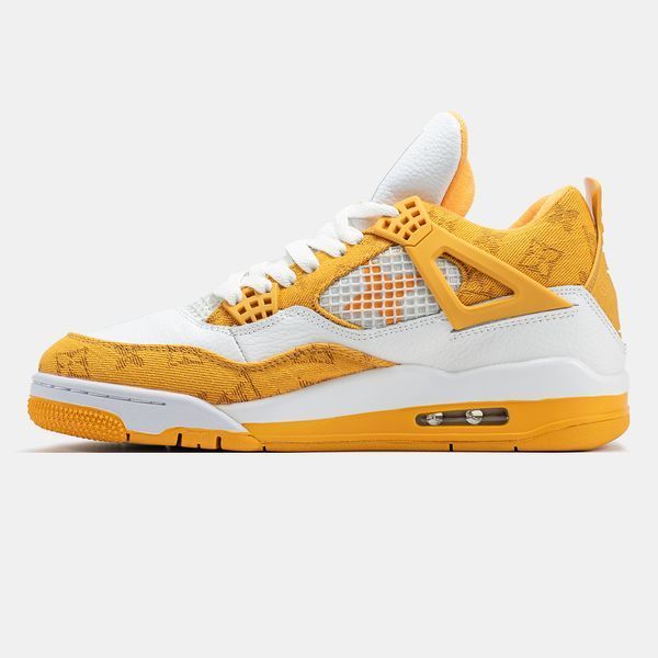 Кросівки чоловічі Nike Air Jordan 4 x Louis Vuitton Yellow FZ4810-962 фото