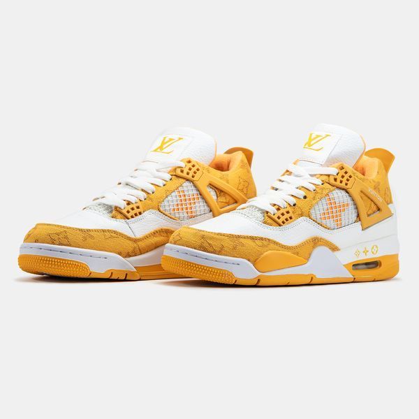 Кросівки чоловічі Nike Air Jordan 4 x Louis Vuitton Yellow FZ4810-962 фото
