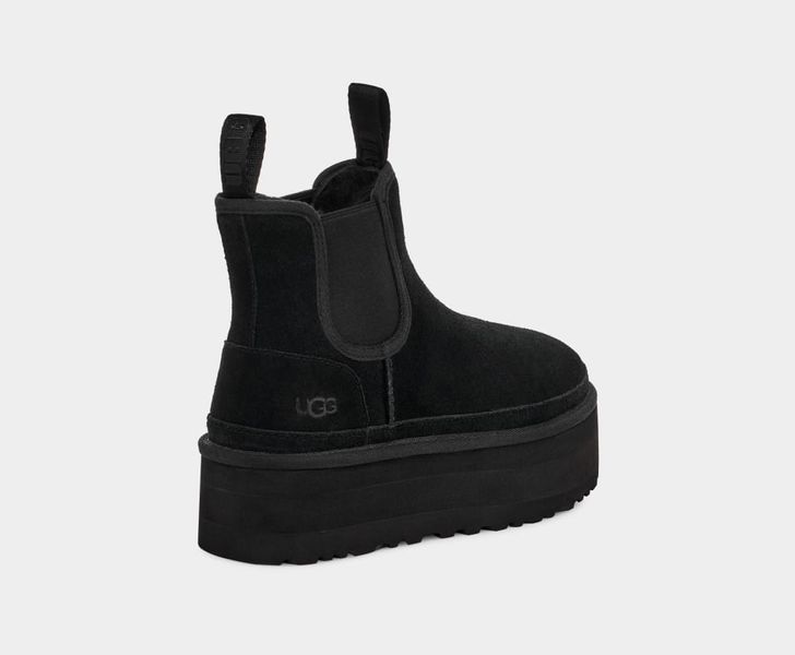 Угги женские UGG Neumel Platform Chelsea Черные 1134526-BLK фото