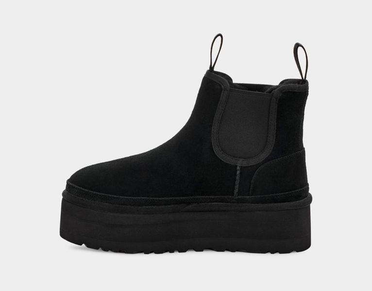 Уггі жіночі UGG Neumel Platform Chelsea Чорні 1134526-BLK фото