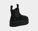 Уггі жіночі UGG Neumel Platform Chelsea Чорні 1134526-BLK фото 4