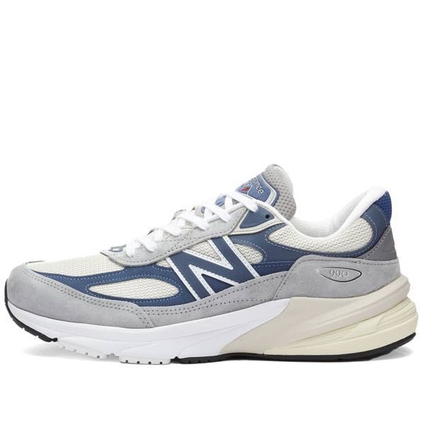 Кросівки чоловічі New Balance 990v6 Made in USA Grey-Navy U990TC6 фото