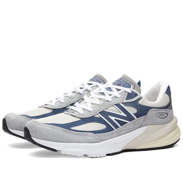Кросівки чоловічі New Balance 990v6 Made in USA Grey-Navy U990TC6 фото