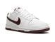 Кросівки чоловічі Nike Dunk Low Retro Night Maroon DV0831-102 фото 2