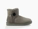 Уггі жіночі UGG Mini Bailey Button Classic ll Сірі 1016422-GRY фото 1