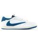 Кросівки Nike Jordan 1 Retro Low OG SP x Fragment Design x Travis Scott Sail Military Blue DM7866-104 фото 1