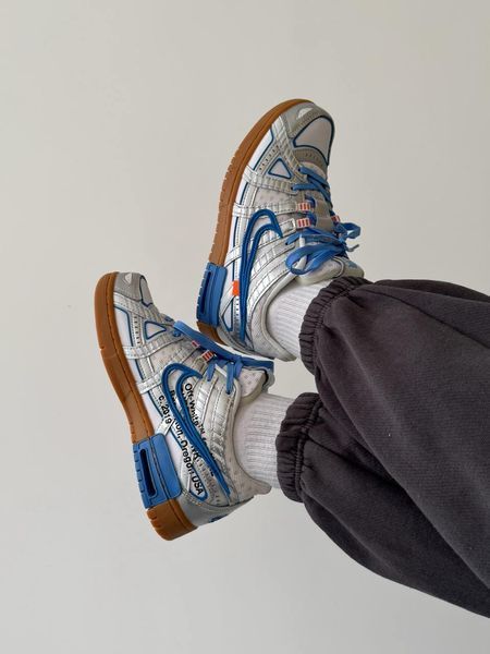 Кросівки Nike Air Rubber Dunk Off-White UNC CU6015-100 фото