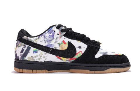 Кросівки Nike SB Dunk Low Supreme Rammellzee FD8778-001 фото