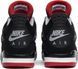 Кросівки чоловічі Nike Air Jordan 4 Retro Bred 308497-060 фото 3