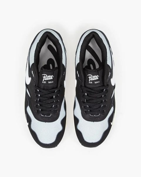 Кросівки чоловічі Nike Air Max 1 Patta Black DQ0299-001 фото