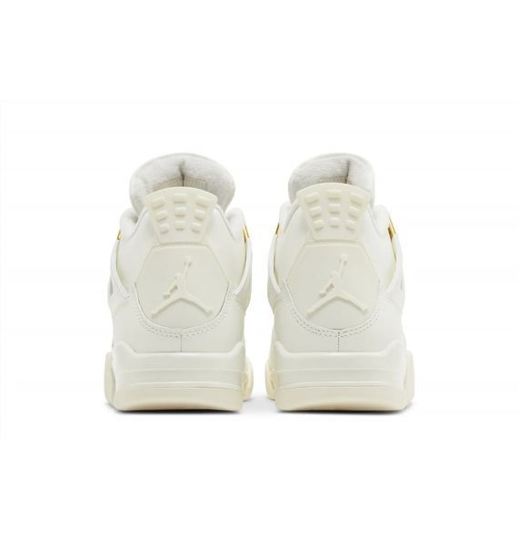 Кросівки Nike Air Jordan 4 White Metallic Gold AQ9129-170 фото