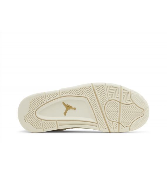 Кросівки Nike Air Jordan 4 White Metallic Gold AQ9129-170 фото