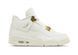 Кросівки Nike Air Jordan 4 White Metallic Gold AQ9129-170 фото 1