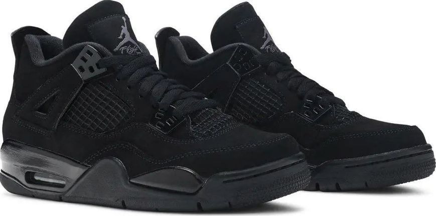 Кросівки Air Jordan Retro 4 Black CU1110-010 фото