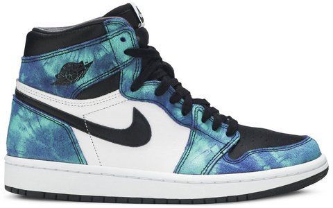 Кросівки Air Jordan 1 Retro High OG Tie Dye CD0461-100 фото