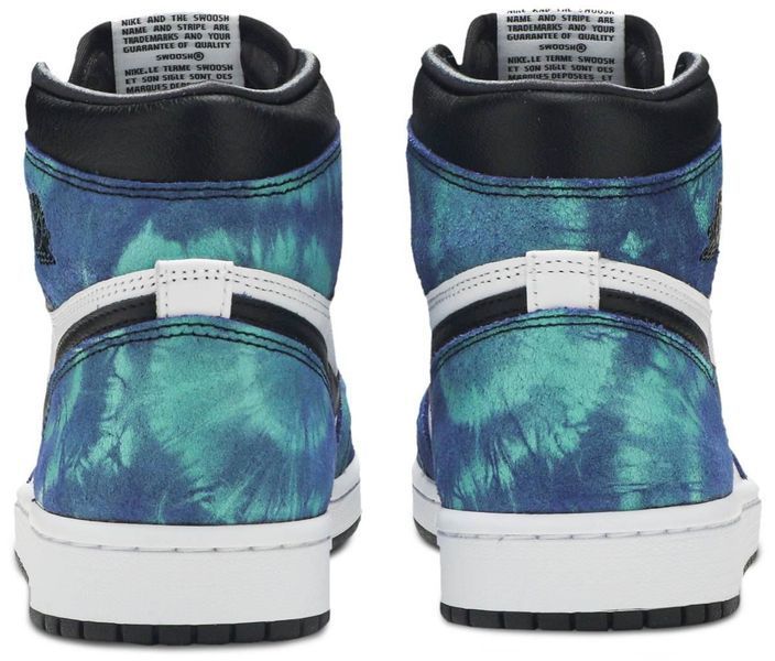 Кросівки Air Jordan 1 Retro High OG Tie Dye CD0461-100 фото