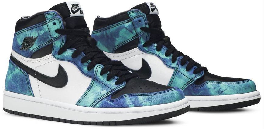 Кросівки Air Jordan 1 Retro High OG Tie Dye CD0461-100 фото