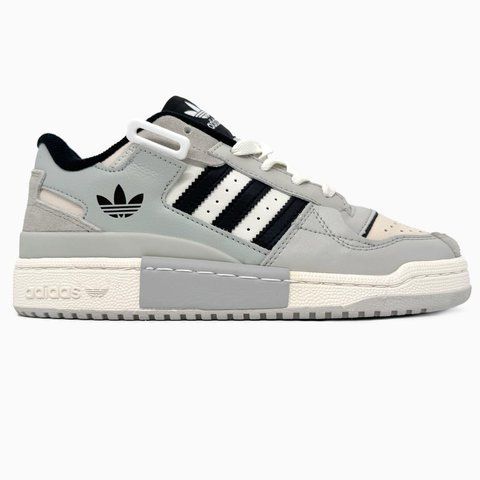 Кросівки Adidas Forum 84 Low Grey White Black GW4334GWB фото