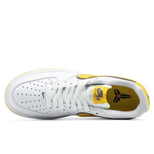 Кросівки чоловічі Nike Air Force 1 Low x Kobe Bryant Retro Lakers Home FZ1151-100 фото