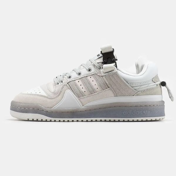 Кросівки Adidas Forum Buckle Low Bad Bunny last forum grey HQ2153 фото