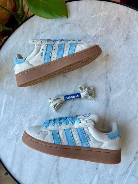 Кросівки Adidas Campus 00s Putty Grey Preloved Blue Gum IE5588 фото