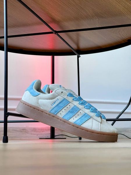 Кросівки Adidas Campus 00s Putty Grey Preloved Blue Gum IE5588 фото