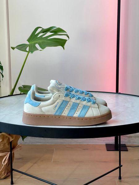 Кросівки Adidas Campus 00s Putty Grey Preloved Blue Gum IE5588 фото