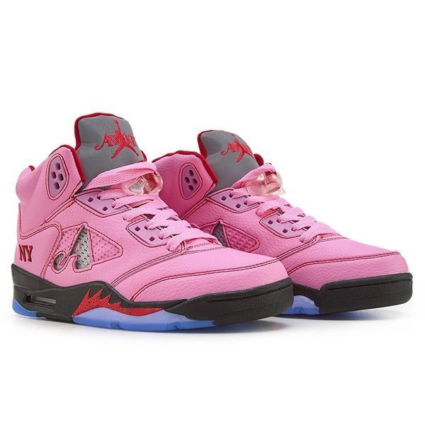 Кросівки Nike Air Jordan 5 Retro x Awake NY Boro Arctic Pink DV4982-600 фото