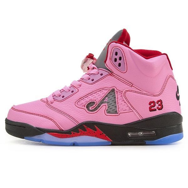 Кросівки Nike Air Jordan 5 Retro x Awake NY Boro Arctic Pink DV4982-600 фото