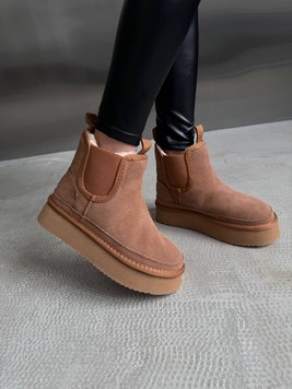 Жіночі Угі UGG Chelsea Platform Ginder 1028-CHE фото