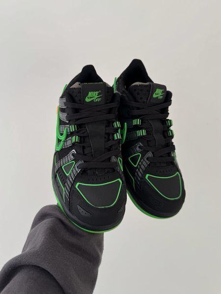 Кросівки Nike Air Rubber Dunk Off-White Green Strike CU6015-001 фото
