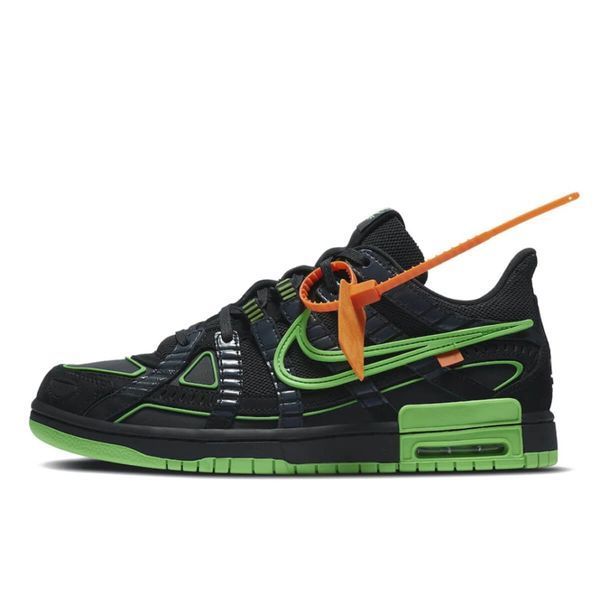 Кросівки Nike Air Rubber Dunk Off-White Green Strike CU6015-001 фото