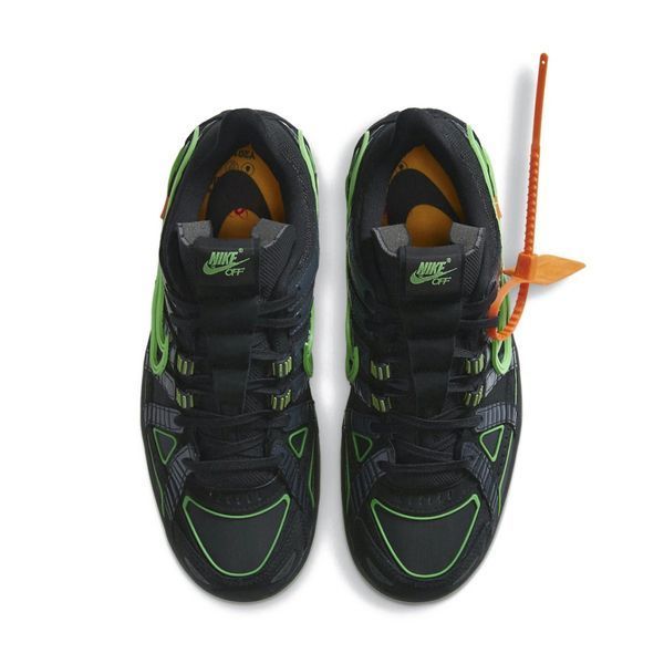 Кросівки Nike Air Rubber Dunk Off-White Green Strike CU6015-001 фото