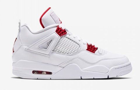 Кросівки чоловічі Nike Air Jordan 4 Retro Metallic Red CT8527-112 фото