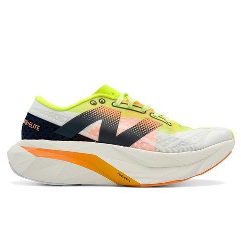 Кросівки New Balance FuelCell Rebel V4 White Bleached Lime Glo MFCXLL4 фото
