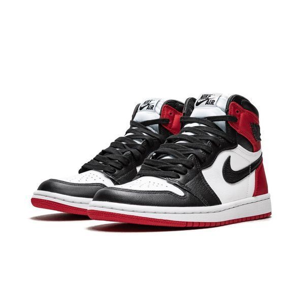 Кросівки Air Jordan 1 Retro High Satin Black Toe CD0461-016 фото