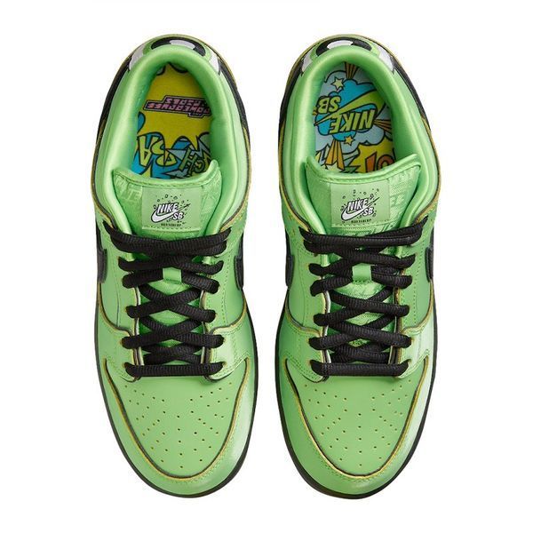 Кросівки Nike SB Dunk Low The Powerpuff Girls Buttercup FZ8319-300 фото