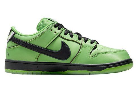 Кросівки Nike SB Dunk Low The Powerpuff Girls Buttercup FZ8319-300 фото