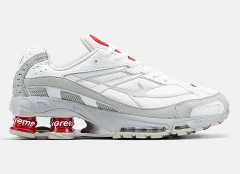 Кросівки Nike Shox x Supreme Ride 2 Whote Grey DN1615-600WG фото