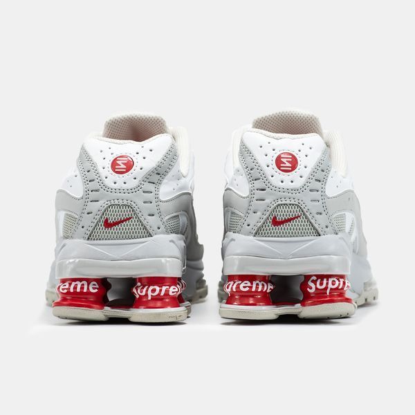 Кросівки Nike Shox x Supreme Ride 2 Whote Grey DN1615-600WG фото