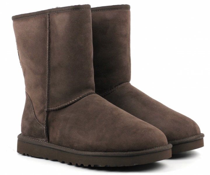 Мужские Угги Высокие UGG Short Classic Chocolate 5800-CHO фото