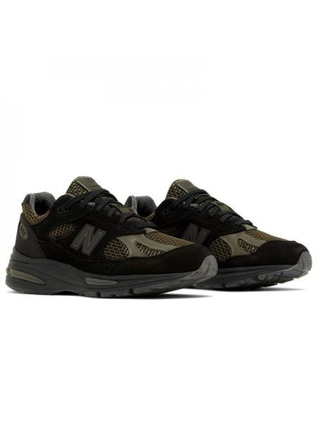 Кросівки чоловічі New Balance 991v2 Made in England x Stone Island Black U991SD2 фото