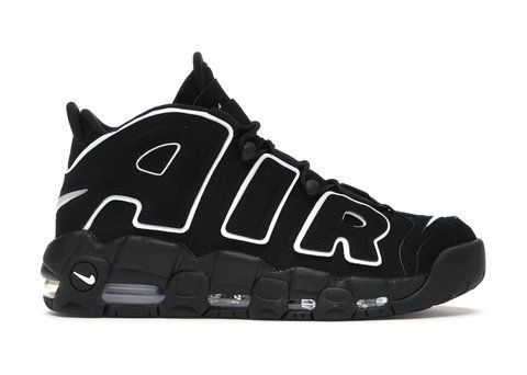 Кросівки Nike Air More Uptempo Black White 414962-002 фото