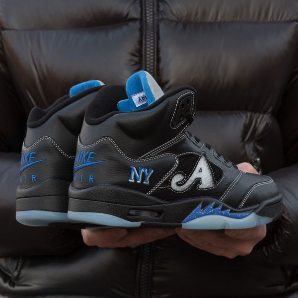 Кросівки Nike Air Jordan 5 Retro Awake NY Black DV4982-004 фото