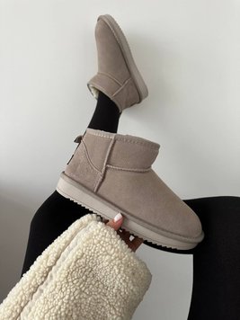 Жіночі Угі UGG Ultra Mini Latte Suede 0722-UL фото