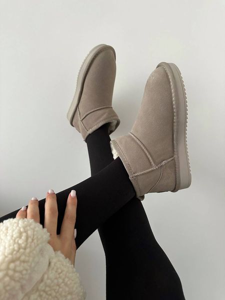 Жіночі Угі UGG Ultra Mini Latte Suede 0722-UL фото