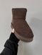 Жіночі Угі UGG Mini Platform Teddy Dark Chocolate 1065-CHO фото 6